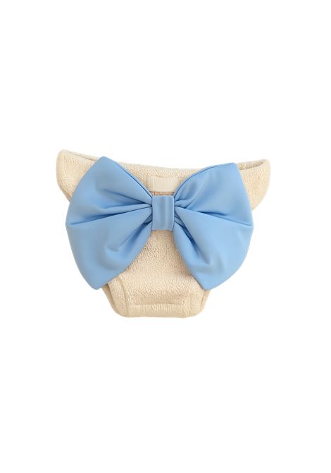 Costume con fiocco in spugna SAINT BARTH | MAD0002 MADAME W04149L CRINKLE 1031